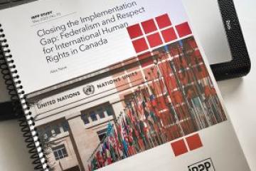 The IRPP Study Report Cover