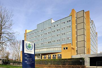 Exterior of the Special Tribunal for Lebanon in Leidschendam