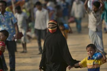 Rohingya refugees in Cox’s Bazar, Bangladesh.