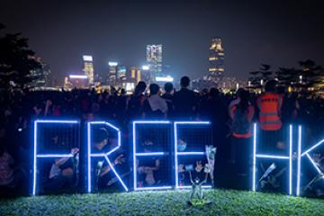 Thousands of Hong Kongers held vigils