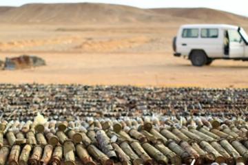  Explosive remnants of war in post revolution Libya.